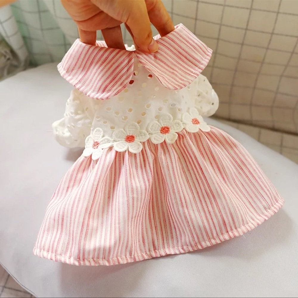 Flower dog dress